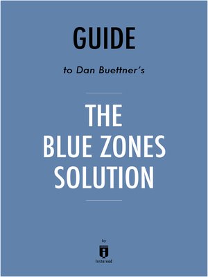 cover image of Guide to Dan Buettner's The Blue Zones Solution by Instaread